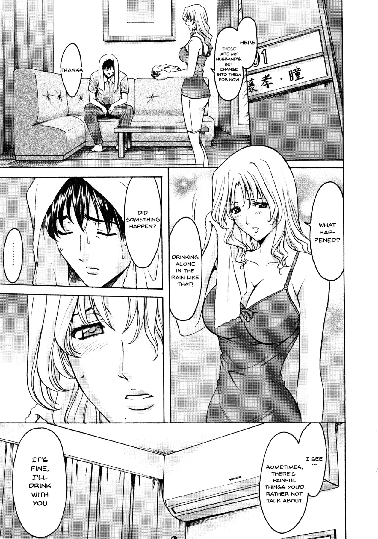 Hentai Manga Comic-A Seductive Older Woman's Apartment-Read-149